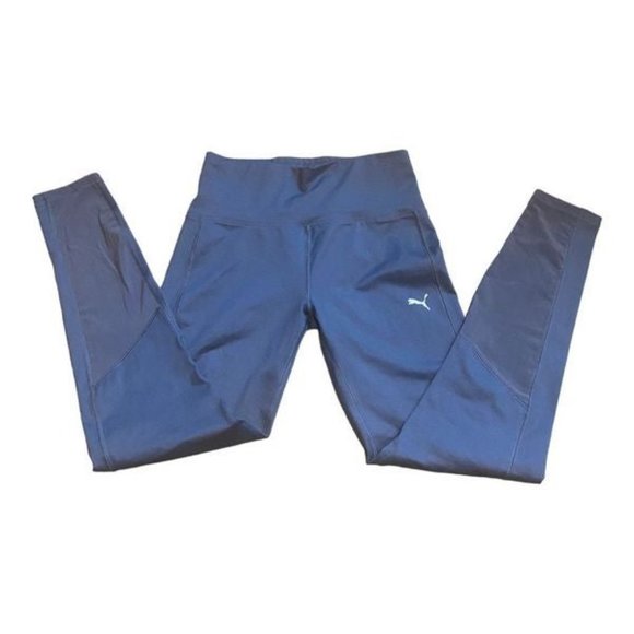Puma Dusty Blue Leggings Size M - Picture 1 of 4